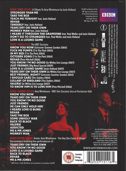 Amy Winehouse : At The BBC (3xDVD-V, NTSC + CD, Album + Box)