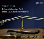 the album cover for J Bach .S. / Thuringer Bach Collegium - Virtuosi