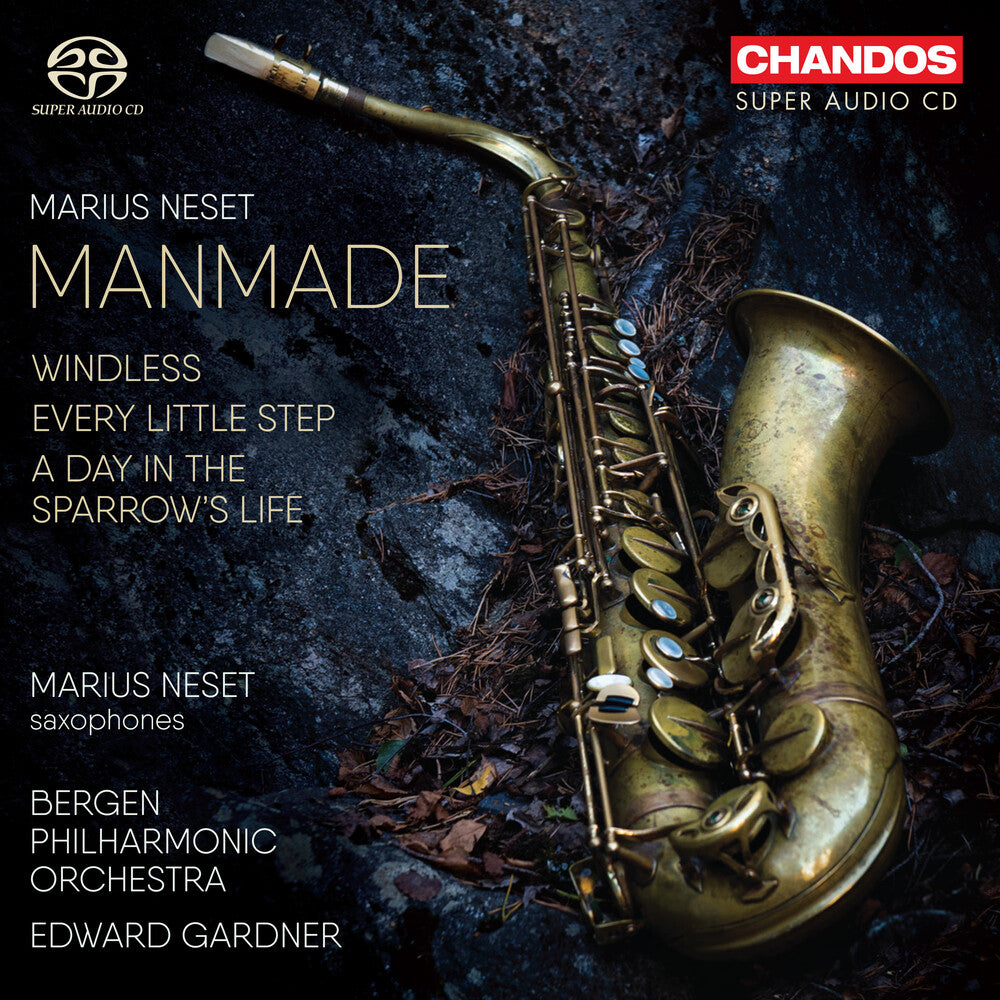 the album cover for Neset / Neset / Bergen Philharmonic - Manmade (Hybr)