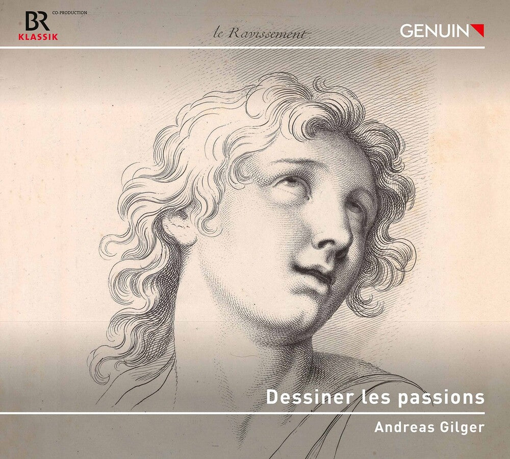 the album cover for Couperin / Gilger - Dessiner Les Passions