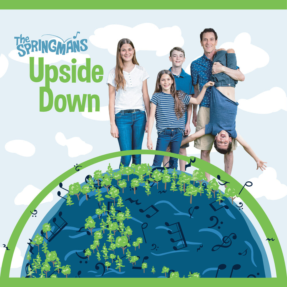 the album cover for Springmans - Upside Down