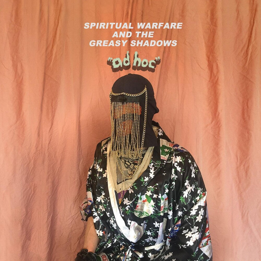 the album cover for Spiritual Warfare & The Greasy Shadows - Ad Hoc (Uk)