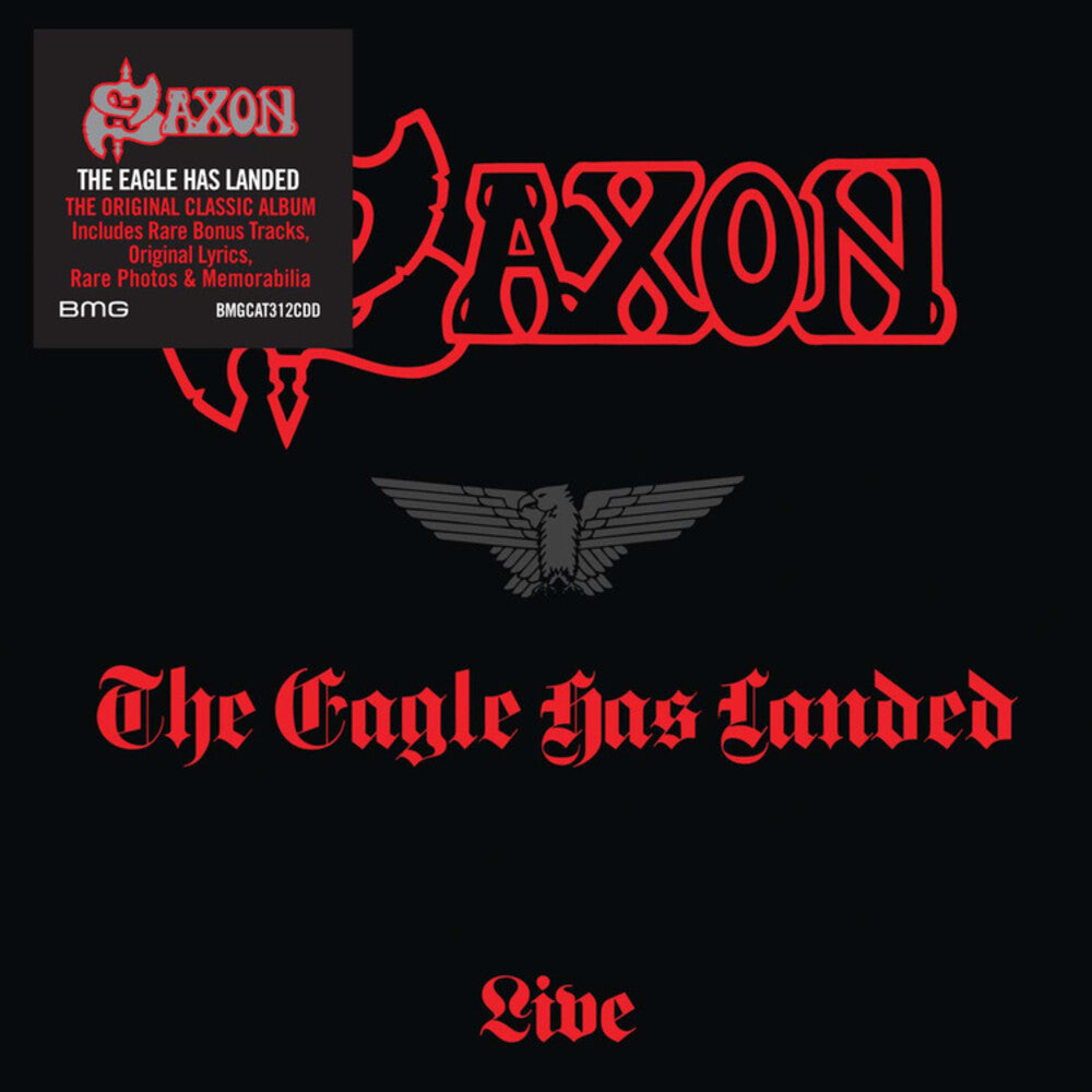 the album cover for Saxon - Eagle Has Landed (Live)