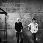 the album cover for J Bach .S. / Romaniuk / Shibata - Sonatas Fantasias