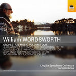 the album cover for Wordsworth / Baltabola / Gibbons - Orchestral Music 4