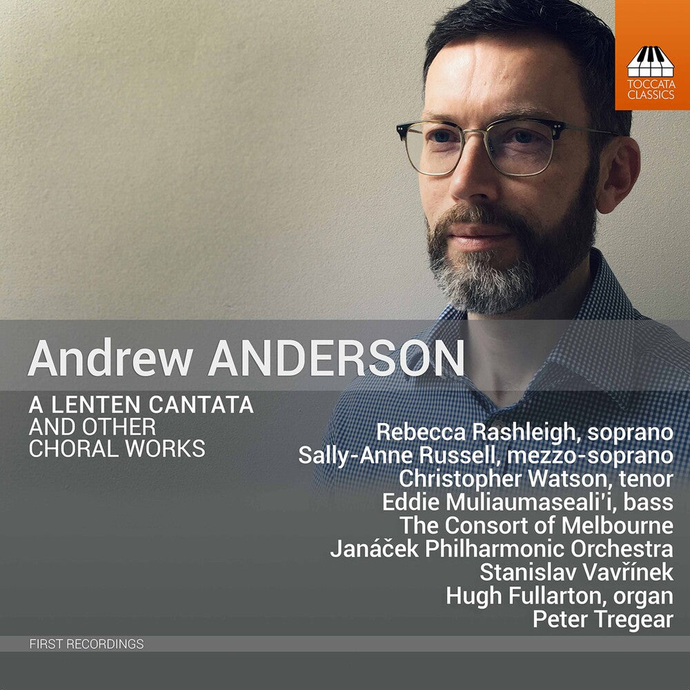 the album cover for Anderson / Rashleigh - Lenten Cantata