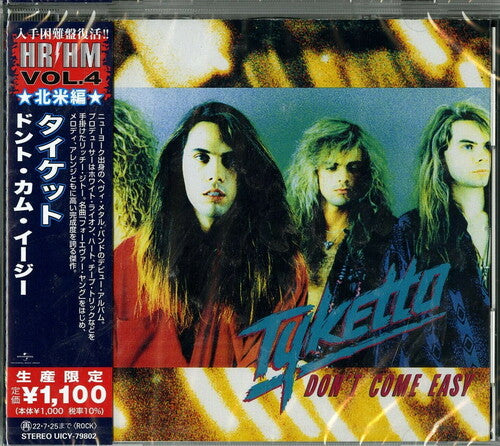 Tyketto - No vengas fácil (CD)