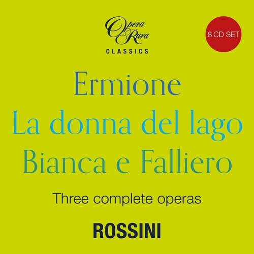 Gregory Kunde - Rossini in 1819 - Three Complete Operas (Ermione La donna del lago Bianca e Falliero) (CD)