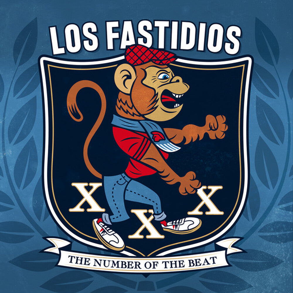 the album cover for Los Fastidios - Xxx The Number Of The Beat