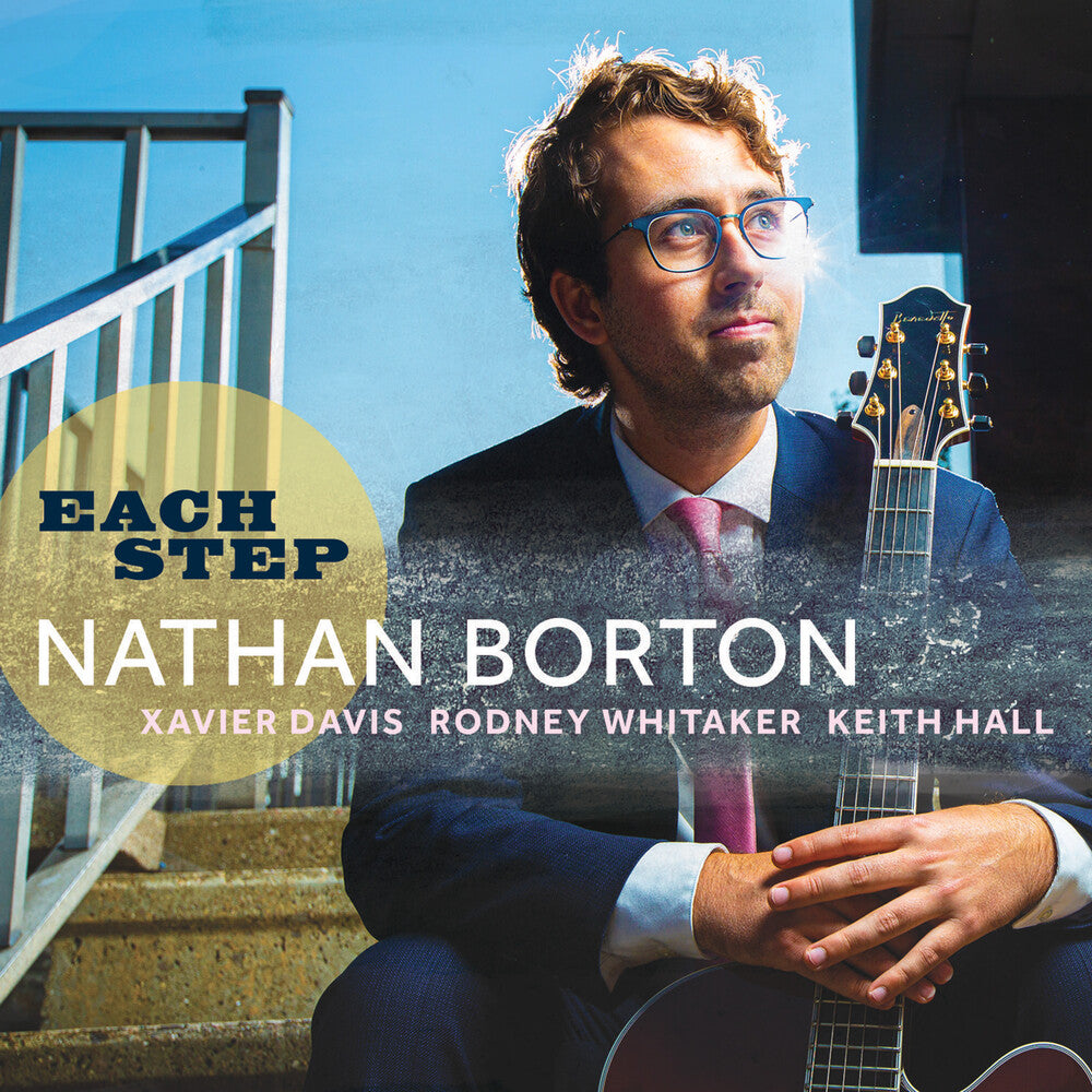 the album cover for Nathan Borton - Each Step