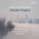 the album cover for Heinichen / Ensemble Polyharmonique / Thiel - Dresden Vespers