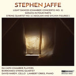 the album cover for Jaffe / Da Capo Chamber Players / Orkis - Music Of Stephen Jaffe 4