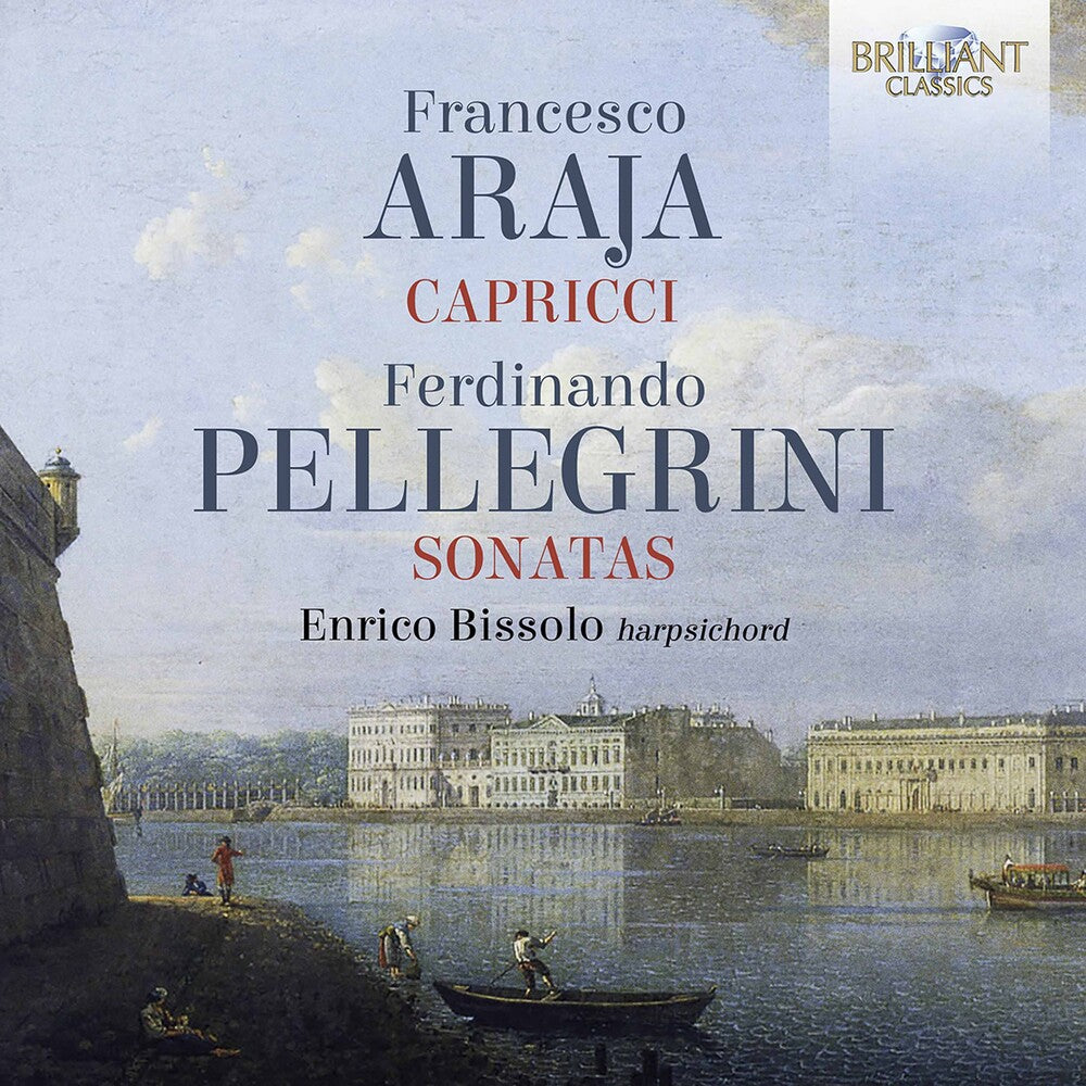 the album cover for Ferd / Bissolo - Harpsichord Works