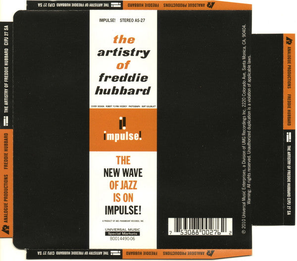 Freddie Hubbard : The Artistry Of Freddie Hubbard (SACD, Hybrid, Album, RE, RM)