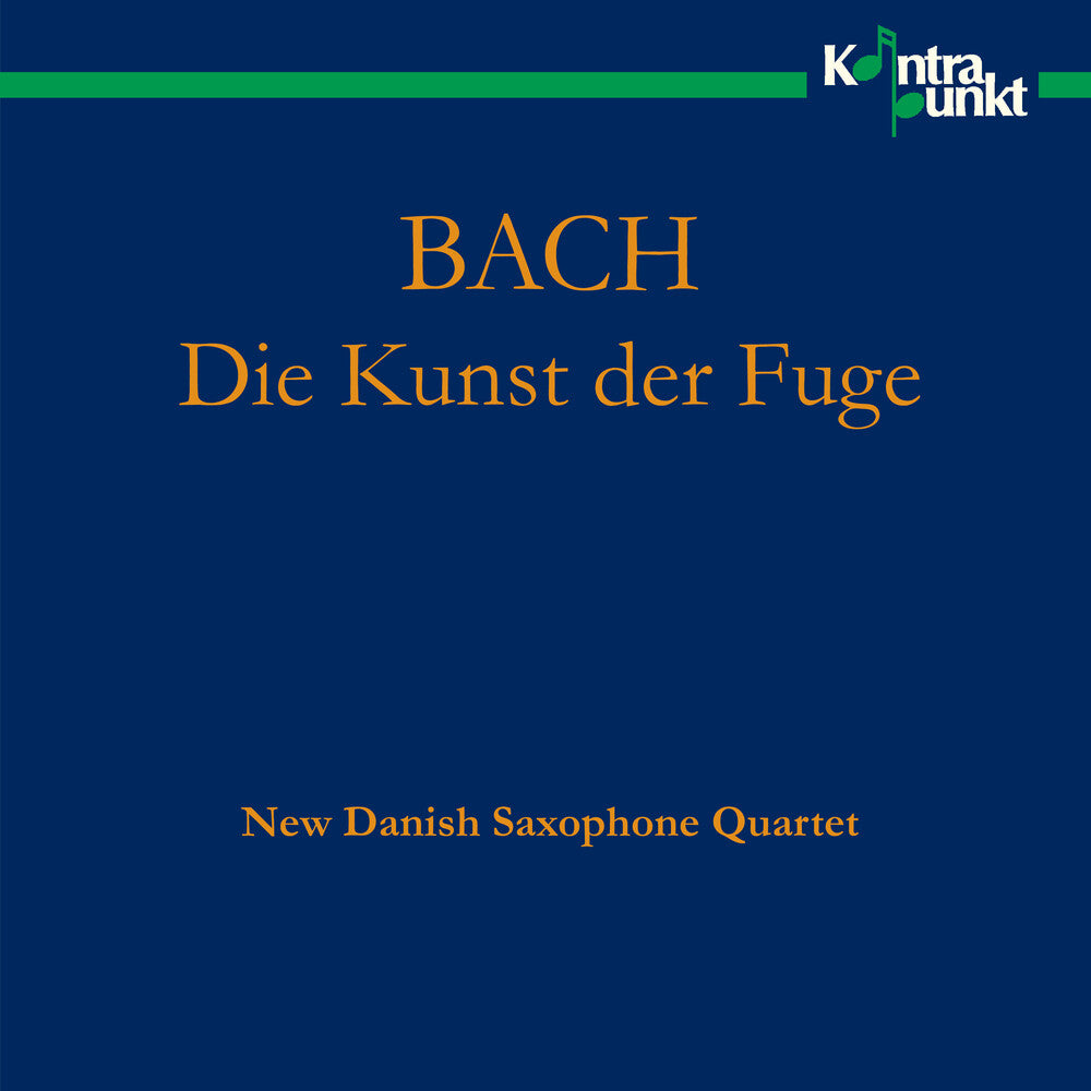 the album cover for J Bach S / New Danish Saxophone Quartet - Art of Fugue (Arranged for Sax)