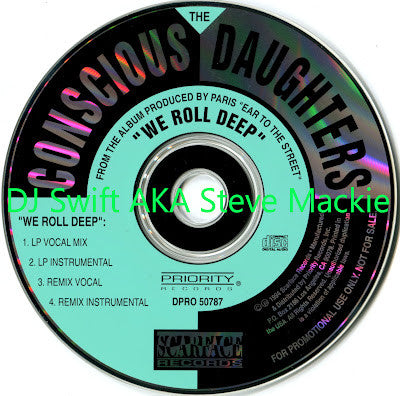 The Conscious Daughters : We Roll Deep (CD, Maxi, Promo)