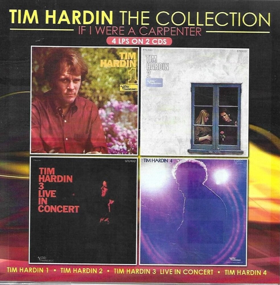 the album cover for Tim Hardin - Collection / If I Were A Carpenter