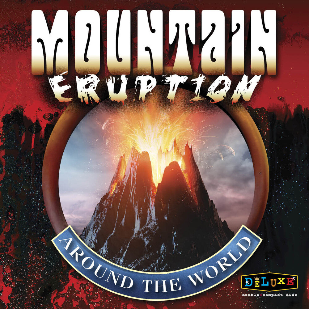 the album cover for Mountain - Eruption Around The World