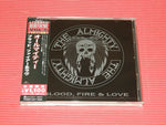 The Almighty - Blood Fire & Love (Japanese Pressing) (CD)