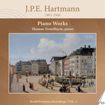 the album cover for Hartmann / Trondhjem - Piano Works 3
