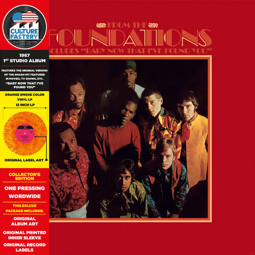 The Foundations - From The Foundations (Baby Now That I Found You) (Orange Smoke) (Vinyl)