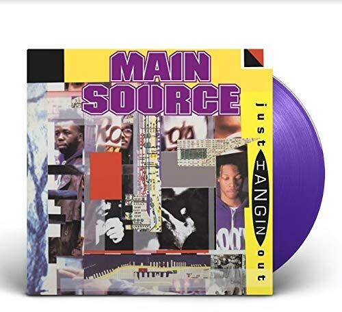 Main Source - Just Hangin' Out / Live At The Barbecue (Purple) (Vinyl)