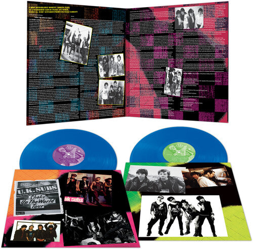 UK Subs - Endangered Species (半透明ブルー) (ビニールレコード)