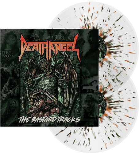 Death Angel - Bastard Tracks (Vinilo transparente, marrón, verde y naranja)