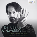 the album cover for Navarro / Coro Amystis / Chenoll - Masters Of The Spanish