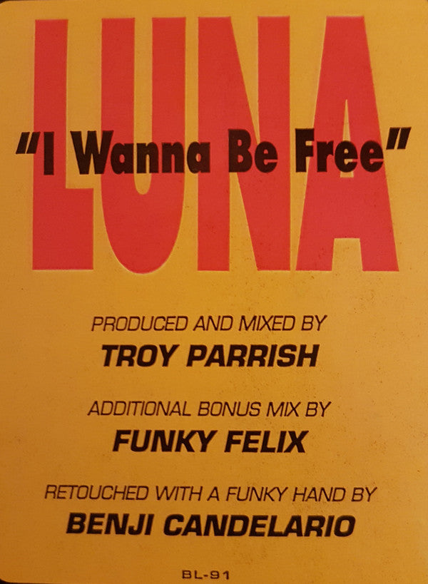 The Luna Project* : I Wanna Be Free (12")