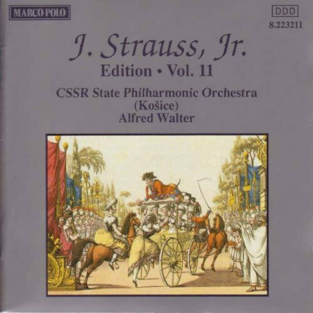the album cover for Strauss / Walter / Cssr State Po - Complete Orchestral Works 11