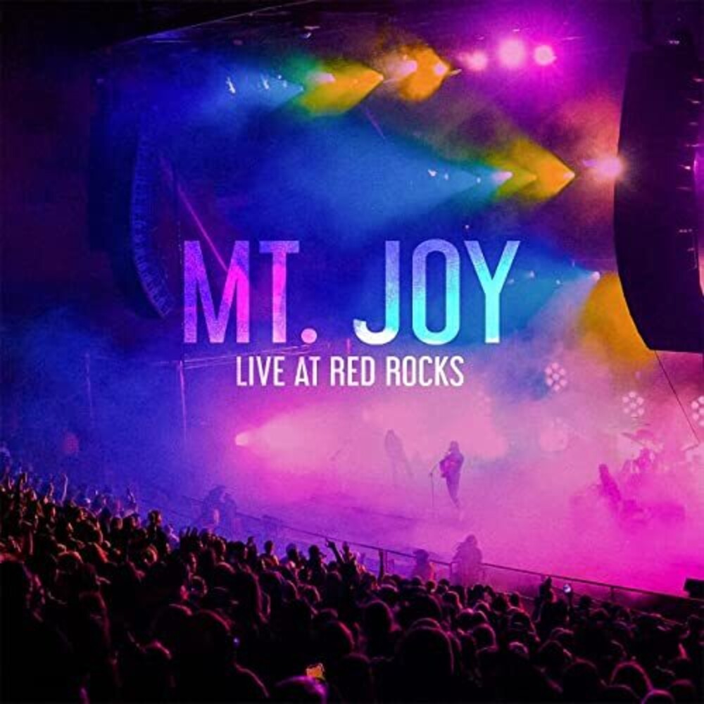 the album cover for Mt. Joy - Live At Red Rocks