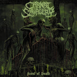 the album cover for Carnal Savagery - Scent Of Death