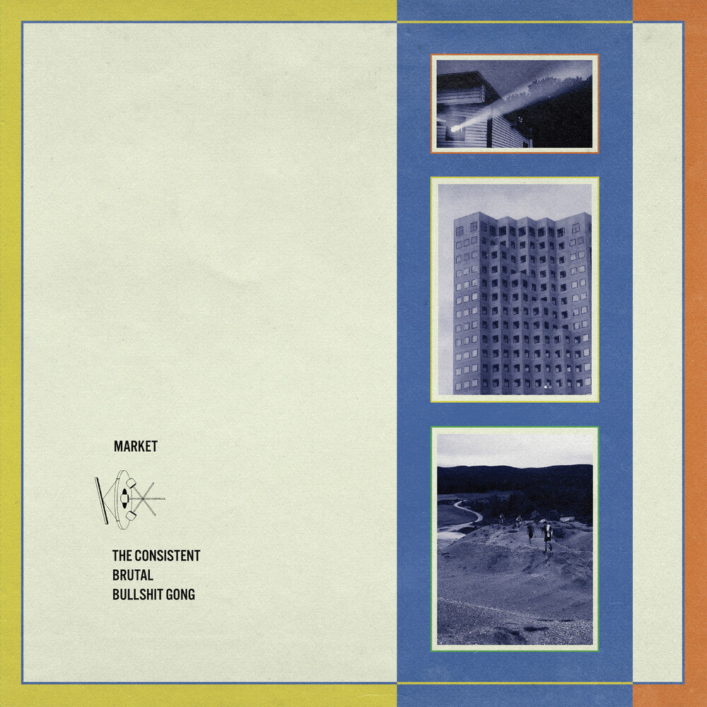 the album cover for Market - The Consistent Brutal Bullshit Gong