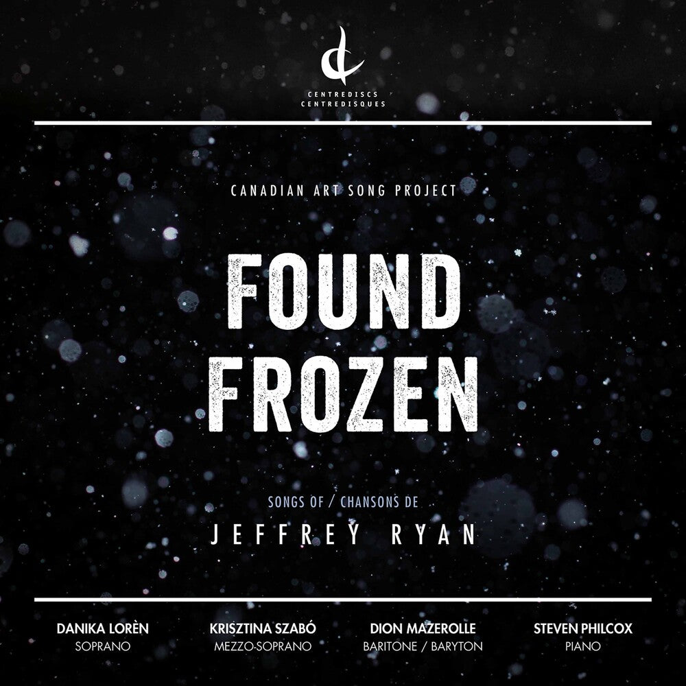 the album cover for Ryan / Loren / Philcox - Found Frozen
