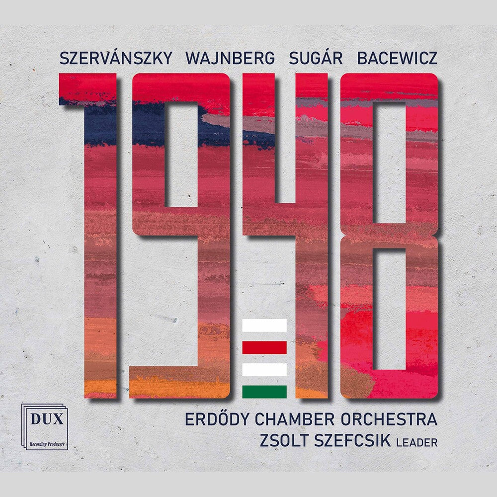 the album cover for Bacewicz / Erdody Chamber Orch / Szefcsik - 1948