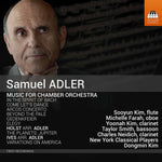 the album cover for Adler / Kim - Music For Chamber Orchestra