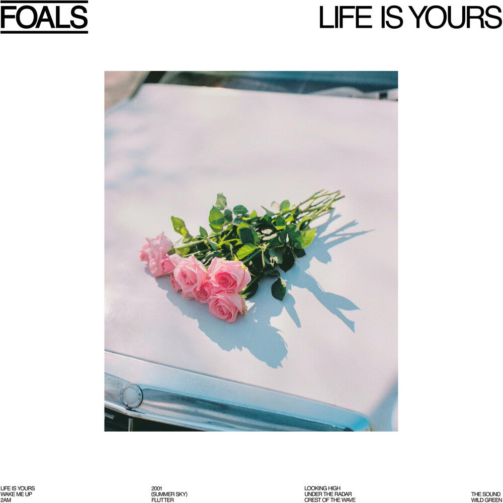 the album cover for Foals - Life is Yours
