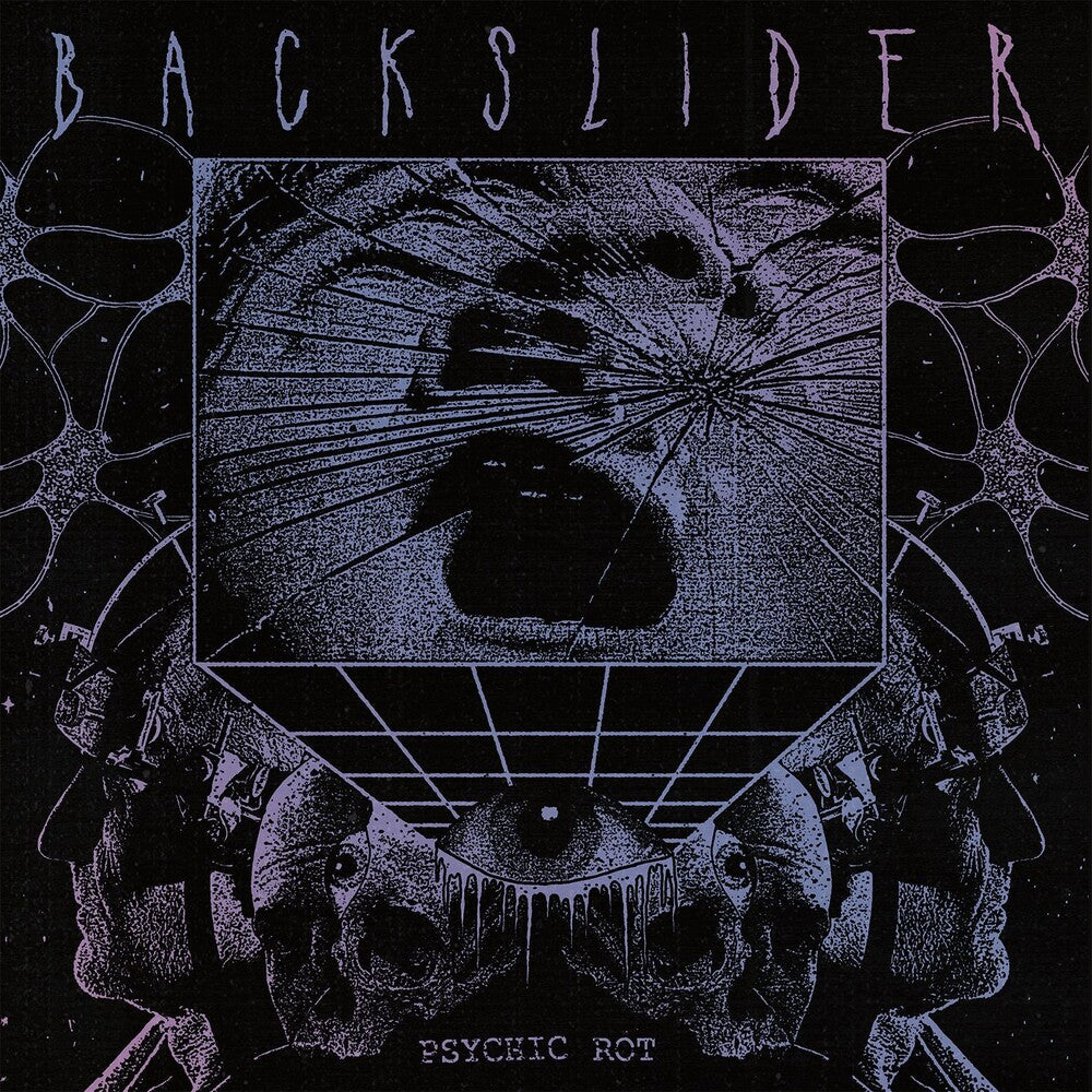 the album cover for Backslider - Psychic Rot