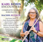 the album cover for Kohn / Rudich - Complete Works For Flute (2pk)