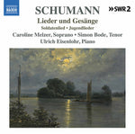 the album cover for Schumann / Melzer / Eisenlohr - Lied Edition 11 - Lieder Und Gesange