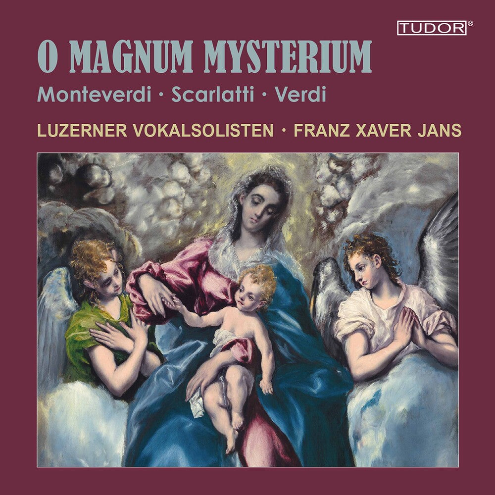 the album cover for Monteverdi / Vokalsolisten - O Magnum Mysterium