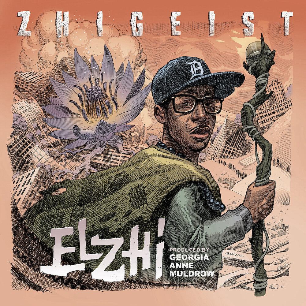 the album cover for Elzgi / Georgia MuldrowAnne - Zhigiest