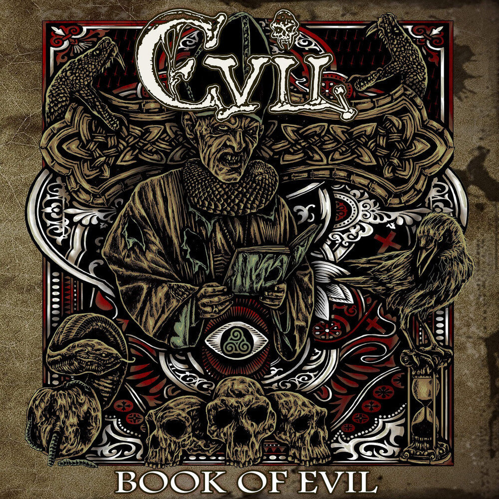 the album cover for Evil - Book of Evil (Gold)