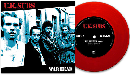 UK Subs - Warhead (赤) (ビニールレコード)