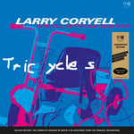 the album cover for Larry Coryell/ Wertico,Paul / Egan,Mark - Tricycles