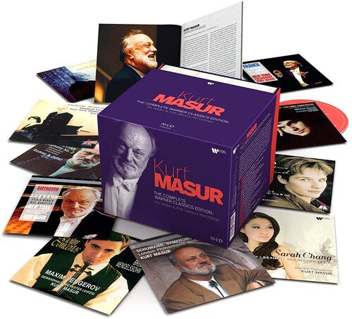 Kurt Masur - Kurt Masur: La edición completa de clásicos de Warner - Sus grabaciones de clásicos de Teldec y EMI (70 CD) (CD)