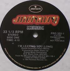 Scorpions : I'm Leaving You (12", Promo)
