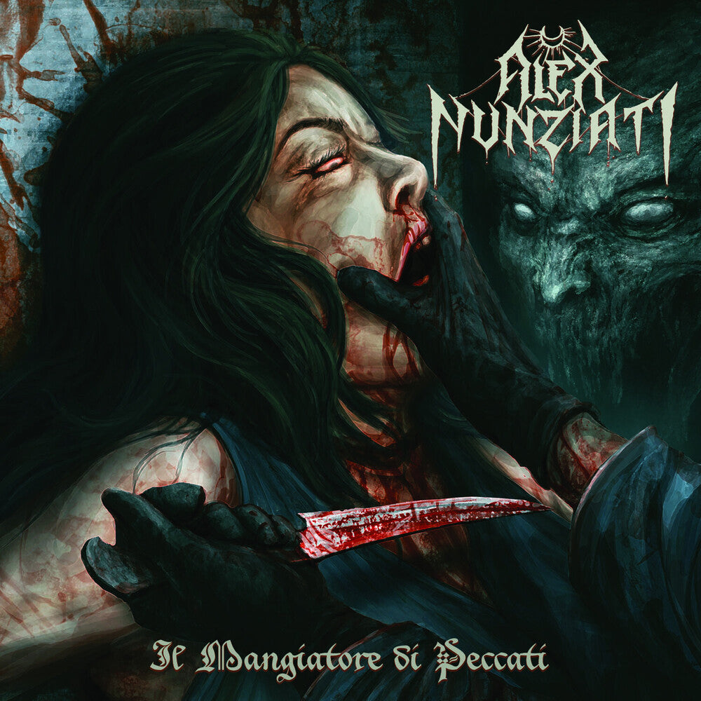 the album cover for Alex Nunziati - Il Mangiatore Di Peccati