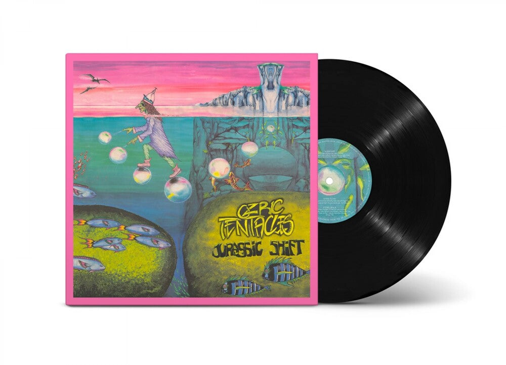 the album cover for Ozric Tentacles - Jurassic Shift- 2020 Ed Wynne Remaster (Ofgv) (Uk)